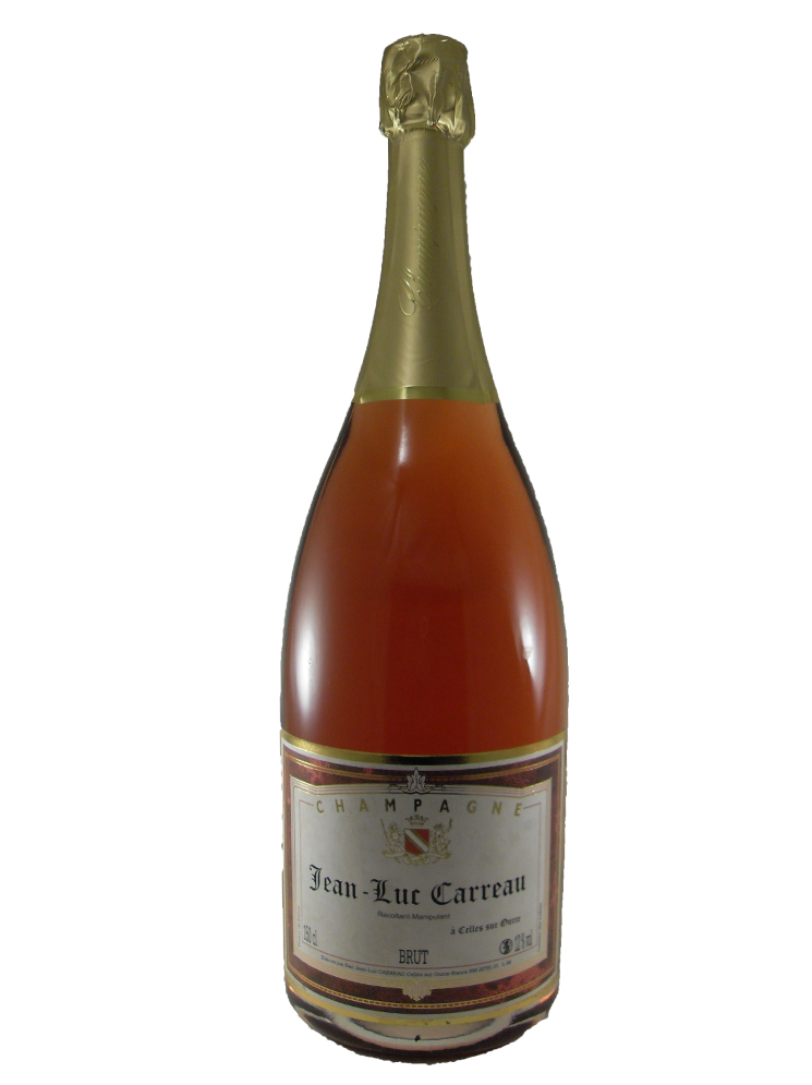 Champagne rosé &quot;de saignée&quot; - JL Carreau - Magnum