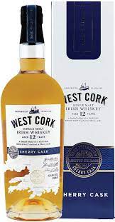 Whiskey - WEST CORK Sherry Cask Finished 43% - 70cl