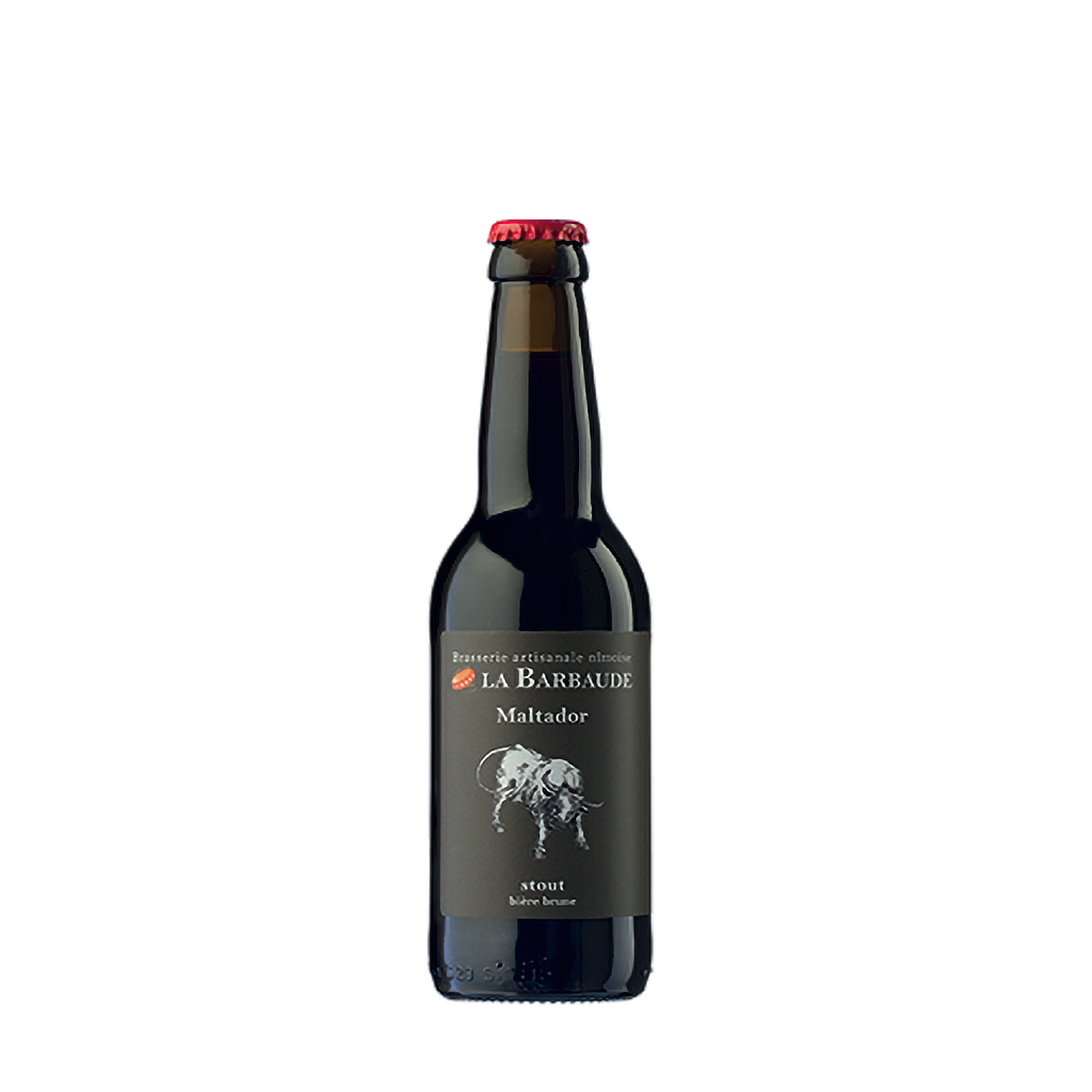 La Barbaude &quot;Maltador&quot; - Bière Brune Artisanale - Bio - 5,6° - 33 cl