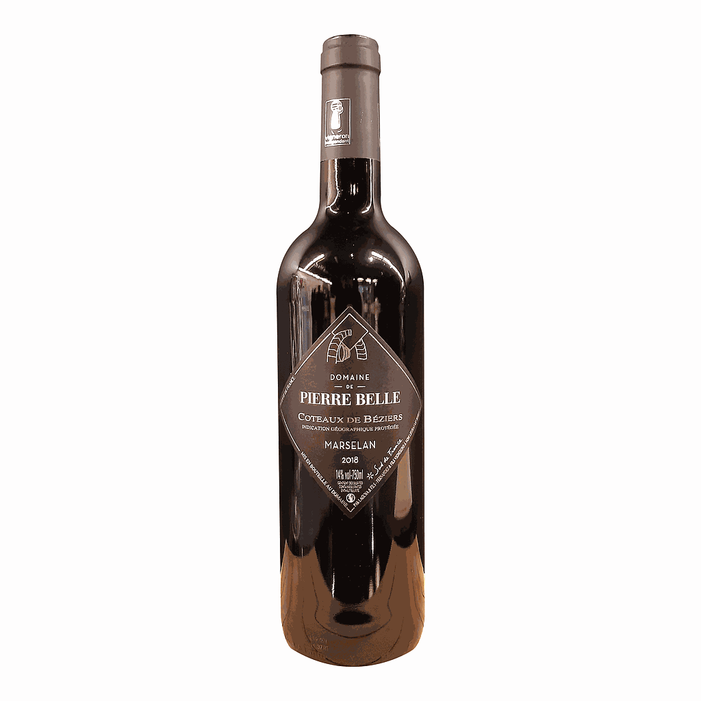 CLOS MARSELAN ROUGE 2018 75CL