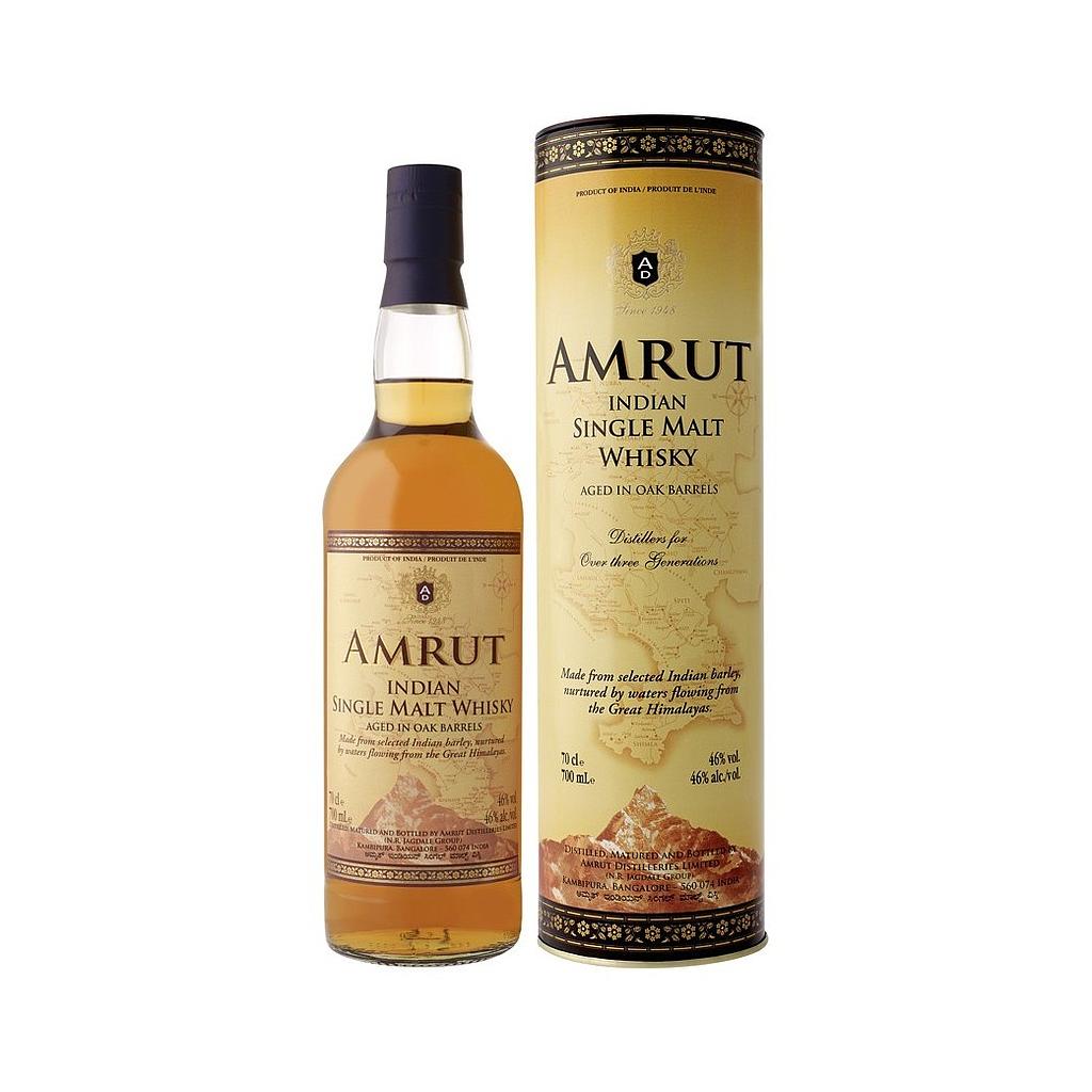 Whisky Amrut Indian Single Malt Of 46% - 70cl
