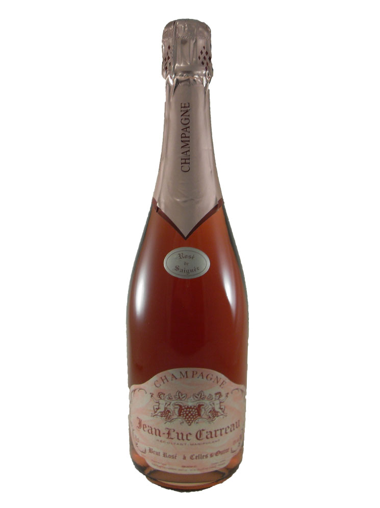 Champagne rosé &quot;de saignée&quot; - JL Carreau - 75cl