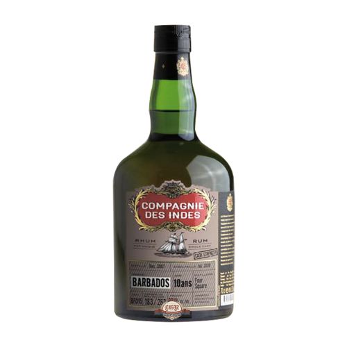 Rhum Compagnie des Indes - Barbados Four Square 10 ans - 0.70cl