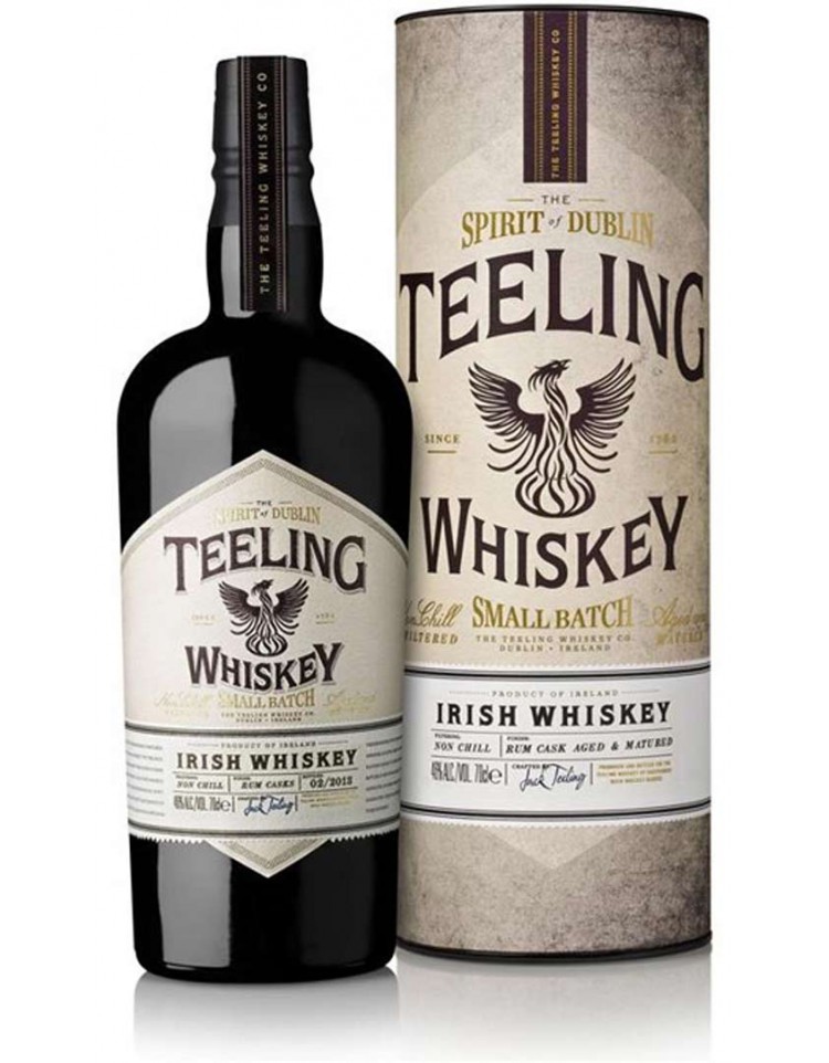 Whiskey Teeling - Small Batch Blended - (Finition fûts de rhum) - 70cl