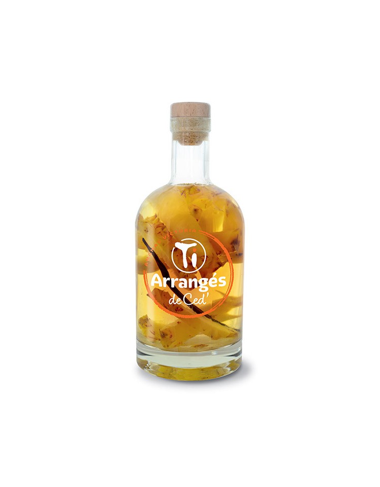 Les Arrangés de Ced' - Rhum Arrangé Ananas - Victoria - 70cl