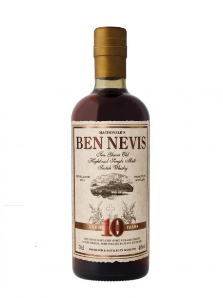 BEN NEVIS 10 ans - 46° - 70Cl