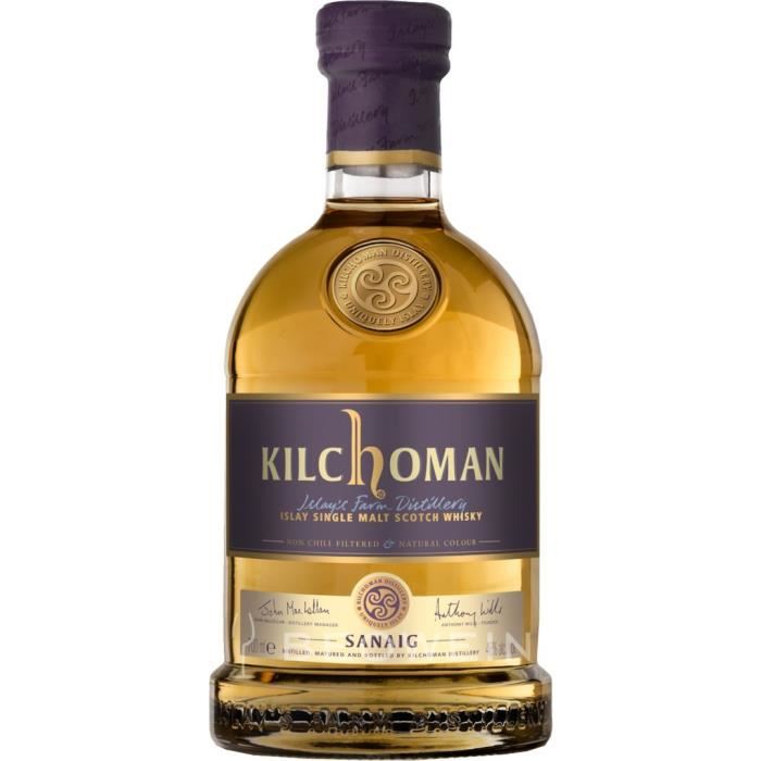 Whisky Kilchoman - Single Highland Malt - SANAIG - 46% - 70cl
