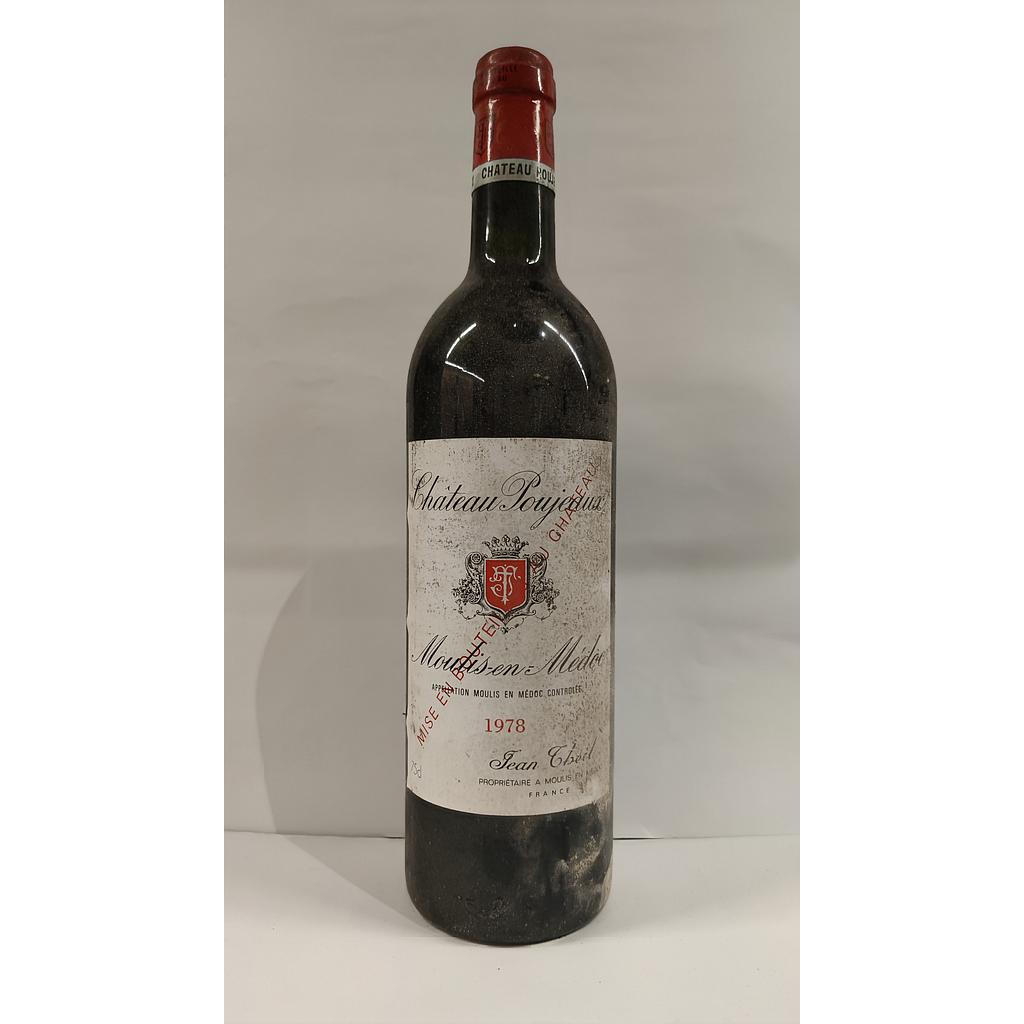 Chateau Poujeaux - Moulis - 1978 - 75cl