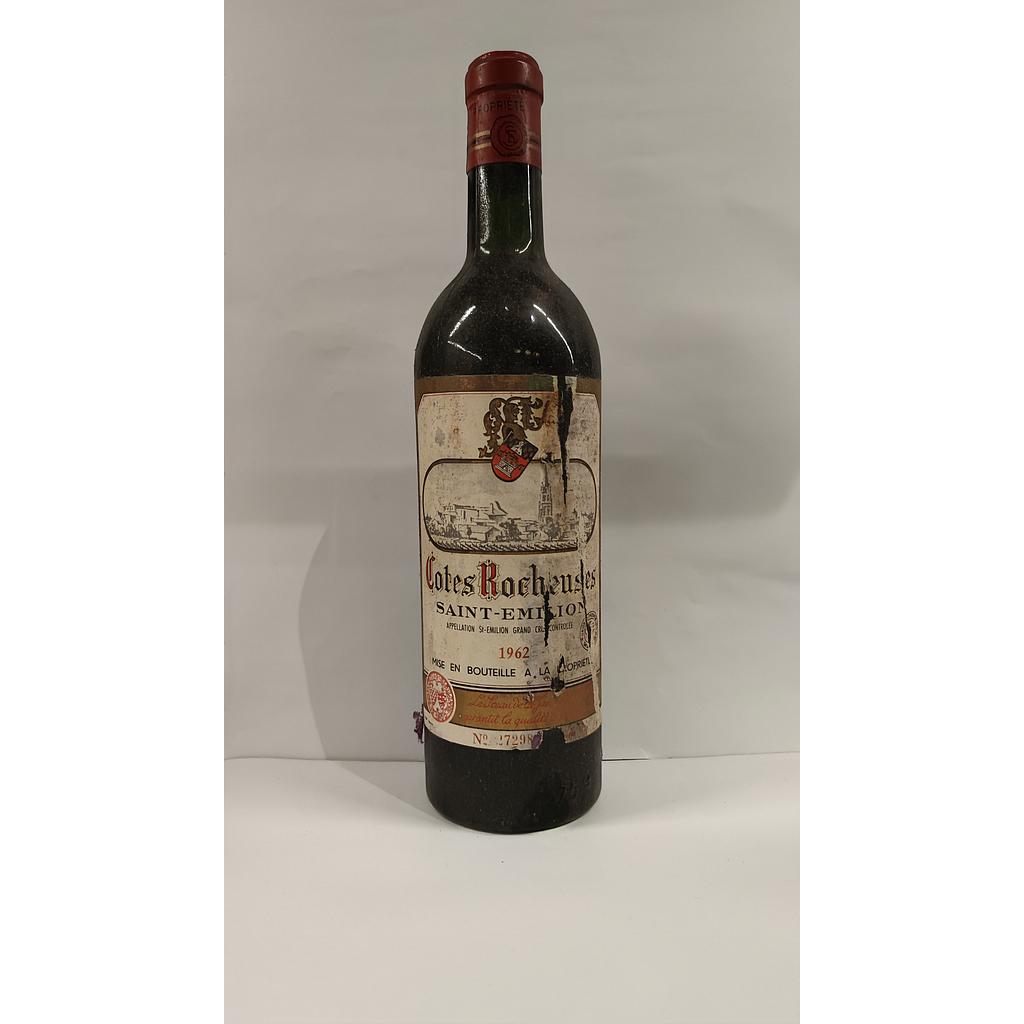 Côtes Rocheuses - Saint Emilion - 1962 - 0.75cl