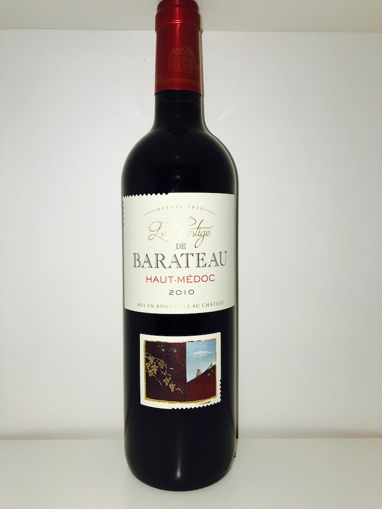 Château BARATEAU &quot;Cuvée Prestige&quot; - Haut Médoc Cru Bourgeois - 2010