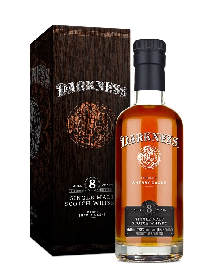 DARKNESS 8 ans Single Malt 47,8% - 70cl