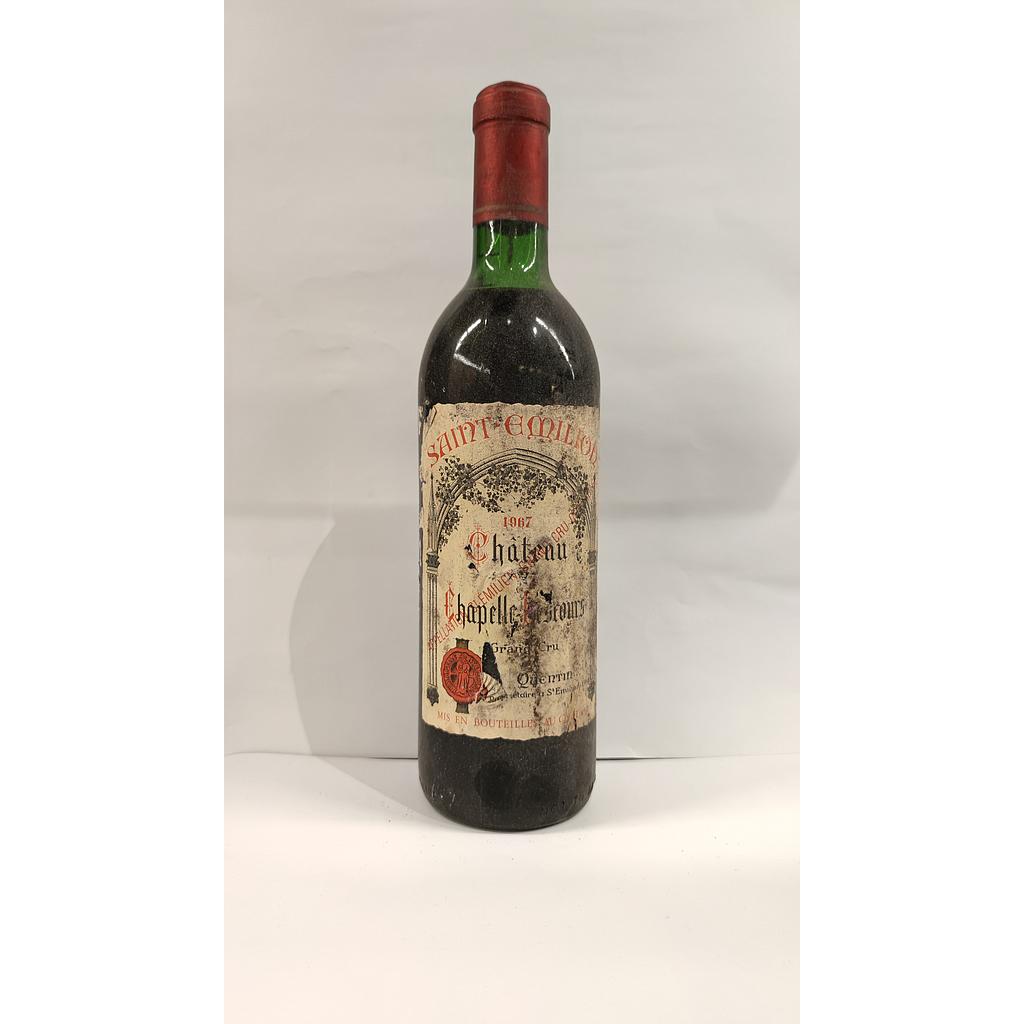 La Chapelle de Lescours - 1967 -Saint Emillion GC- 0.75cl