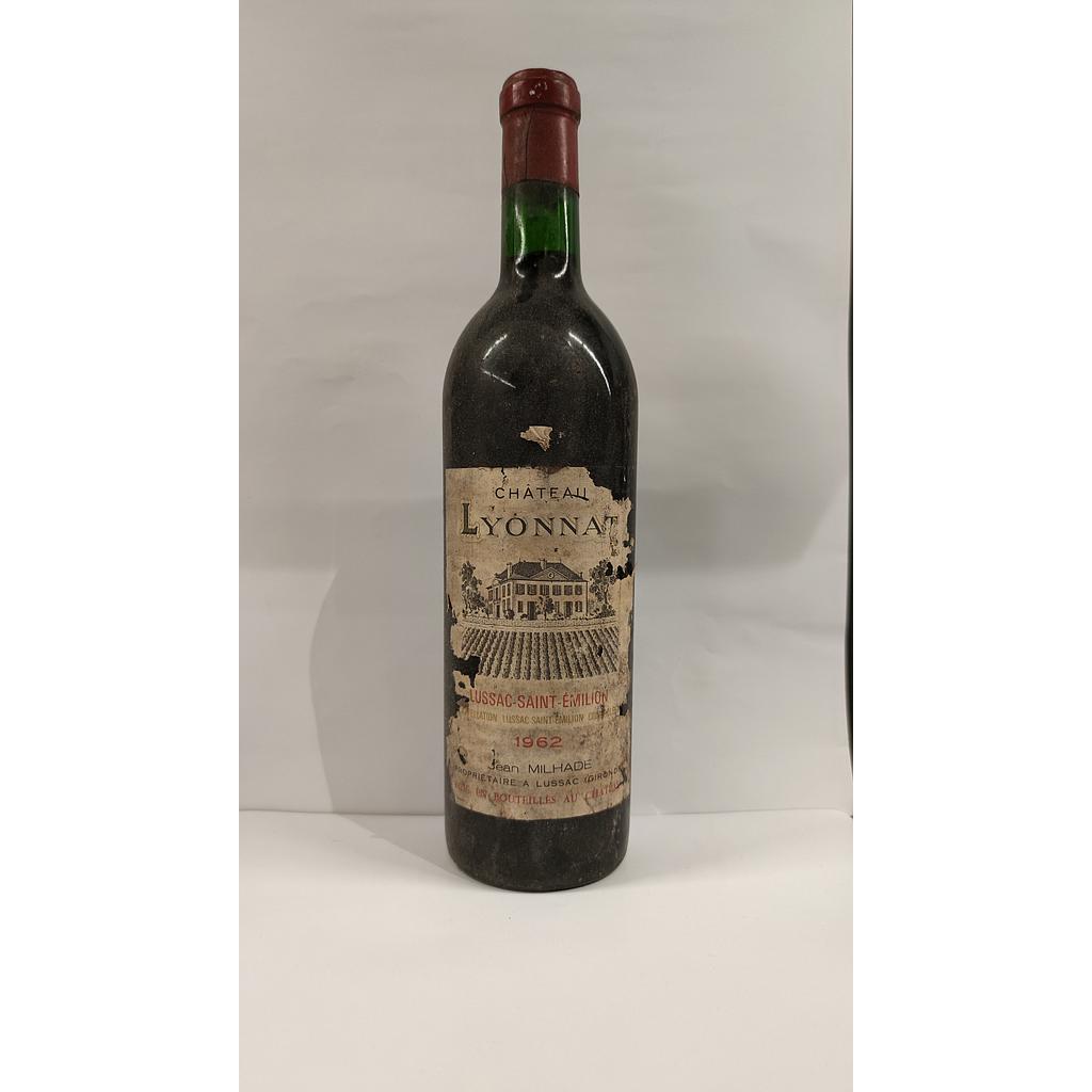 Chateau Lyonnat - Lussac Saint Emilion - 1962 - 75 cl