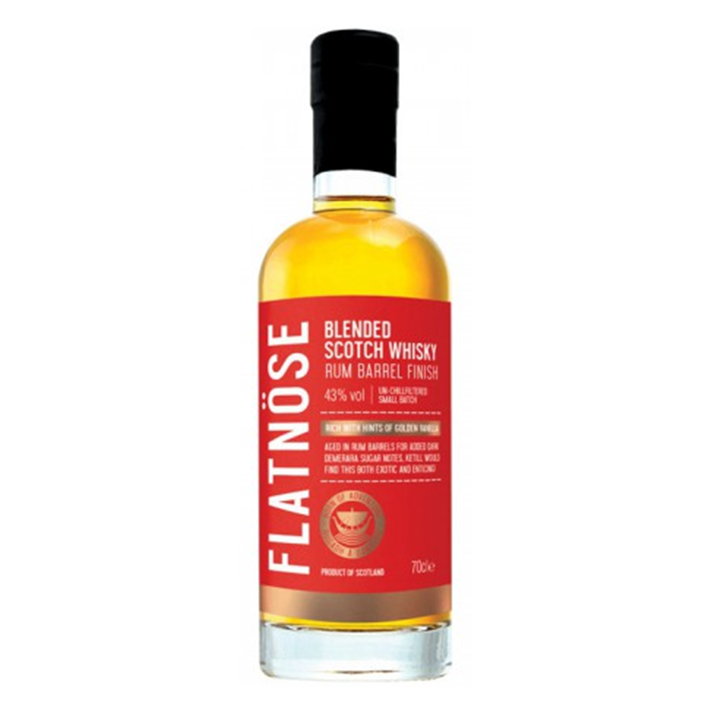 FLATNOSE - Blended Scotch Whisky - RUM FINISH - 70cl