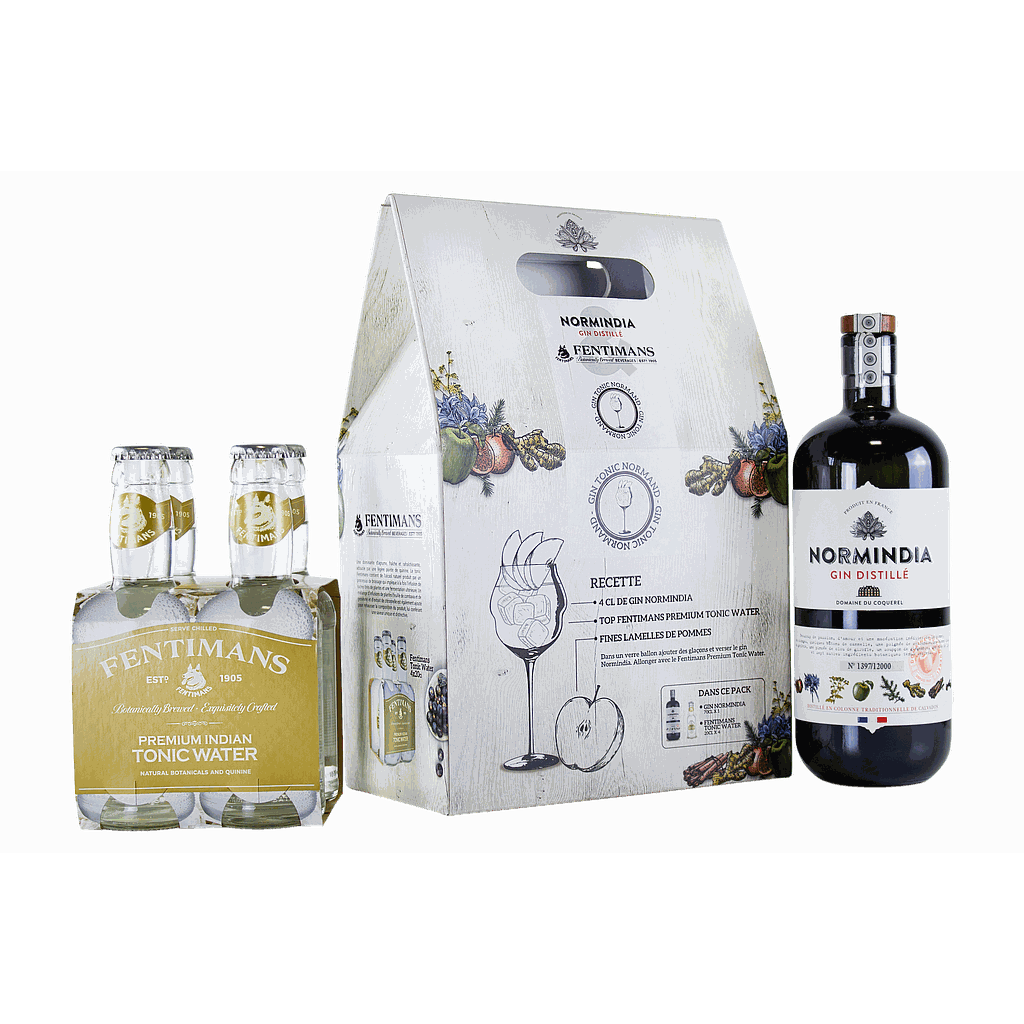 Coffret Mixologie Gin Tonic - Gin Normindia