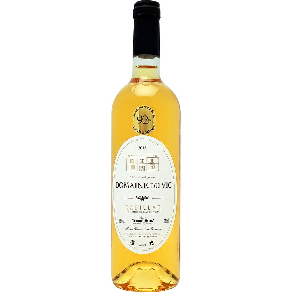 Domaine du Vic - Cadillac AOC - 2016 - 75cl