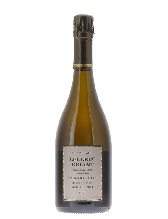 Champagne Leclerc Briant - Les Basses Prières 2014 - Hautvillers 1er Cru - 75cl