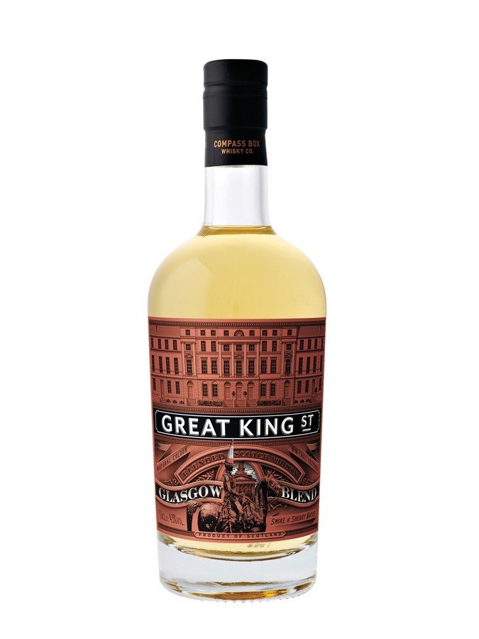 Whisky Great King Street - Glasgow Blend - Compass Box - 70cl