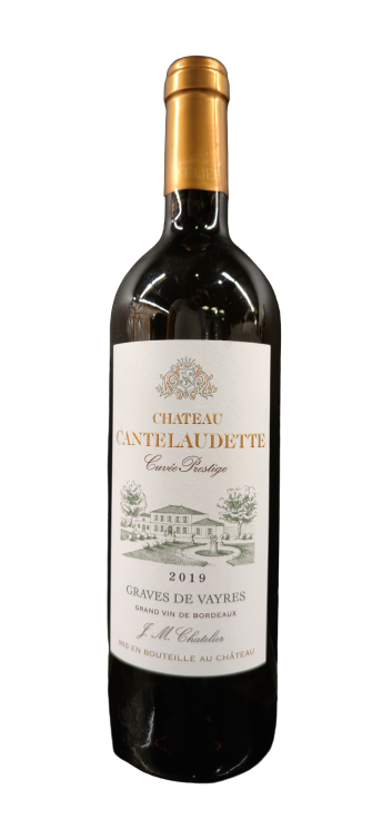 Chateau Cantelaudette - Cuvée prestige - Graves de Vayre  - Blanc - 2018 - 75cl