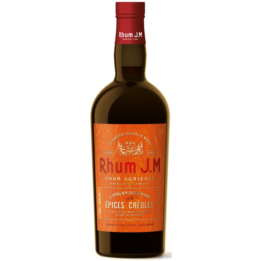 Rhum JM - Épices Créoles - AOC Martinique - 70cl