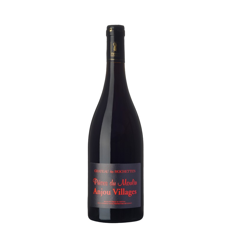 Château des Rochettes - &quot;Les pièces du moulin&quot; - Anjou Villages - Rouge - 2018 - 75cl