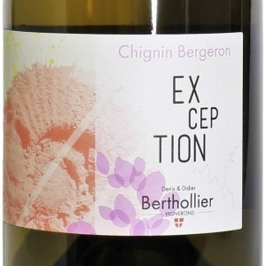 Domaine Bertholier - Exception - 2019 - 75cl