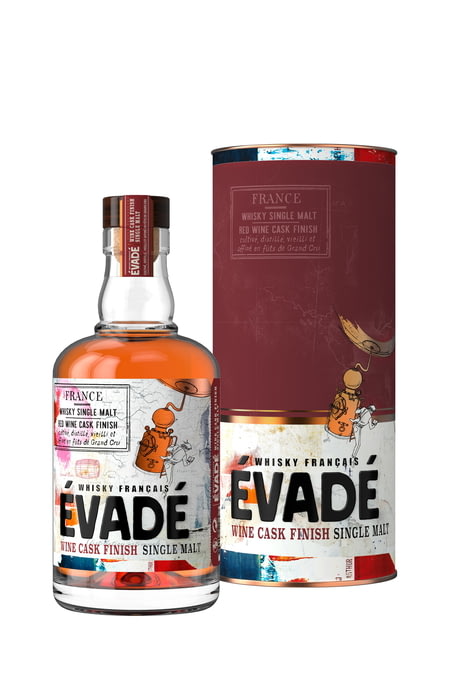 Whisky Evadé - Single Malt Red Wine Finish - 70cl - 43°