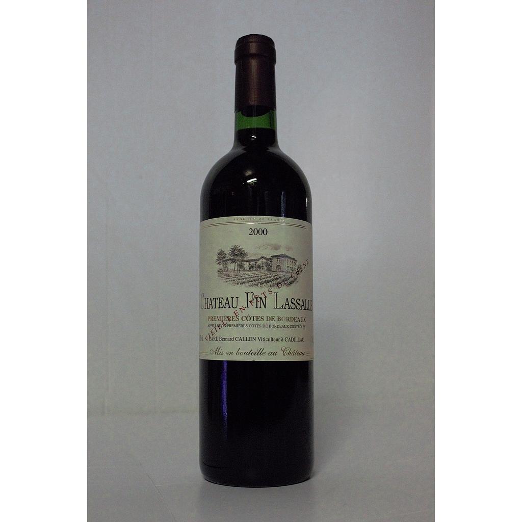 Chateau Pin Lassalle - Premières Côtes de Bordeaux - 2000 - 75 cl