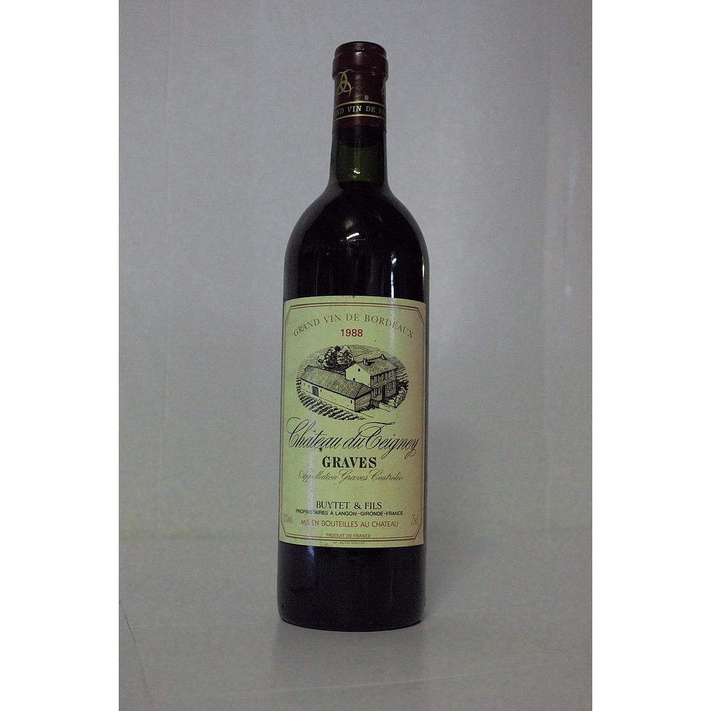 Chateau Teigney - Graves - 1988 - 150 cl