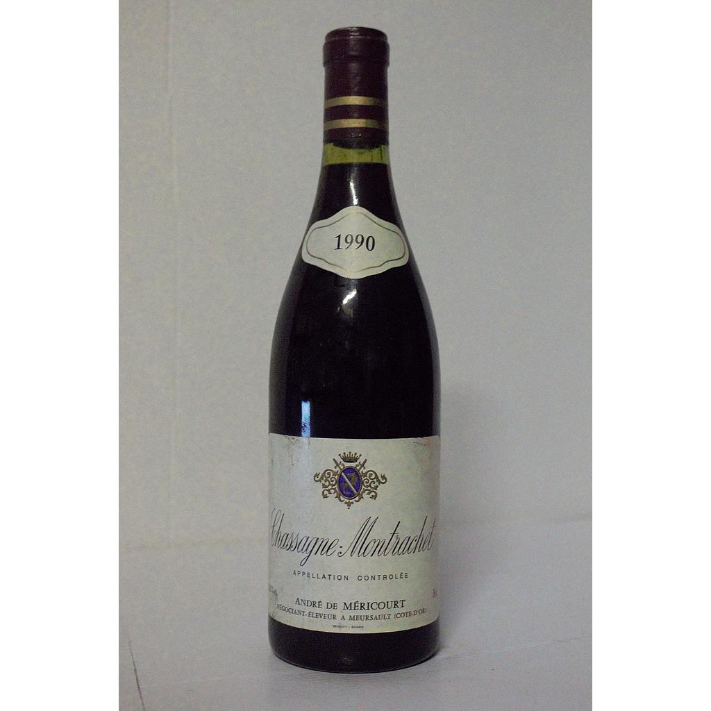 Maison A de Méricourt - Chassagne Montrachet rouge - 1990 - 75 cl