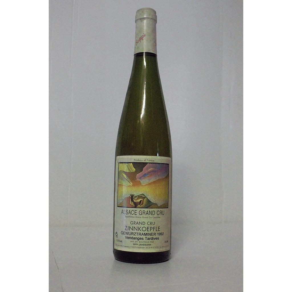 Domaine Seppi Landmann - Gewurztraminer GC Zinnkoeplé - VT - Alsace - 1992 - 75cl