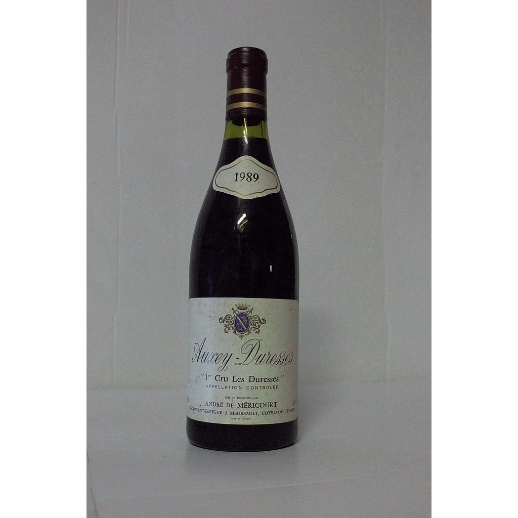 Maison A. de Méricourt - Auxey Duresses 1er cru &quot;Les Duresses&quot; rouge - 1989 - 75cl