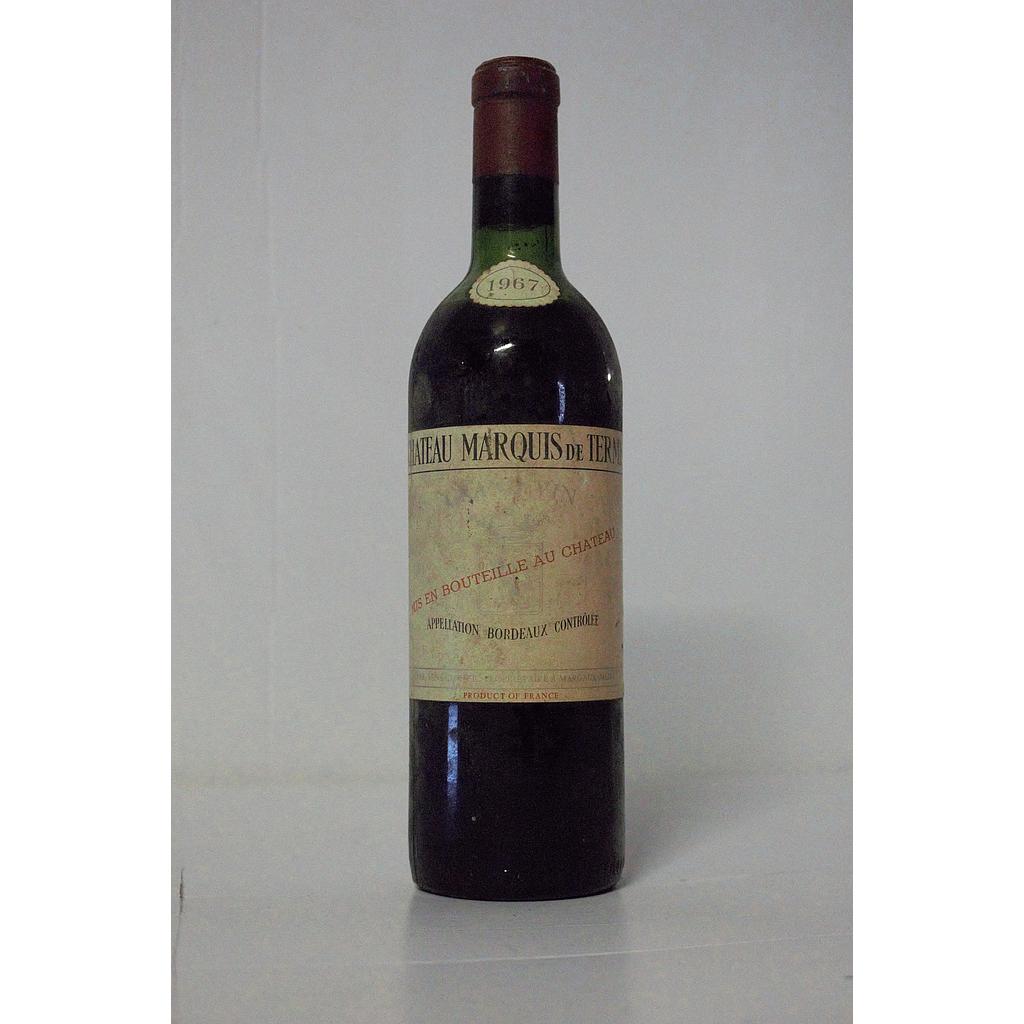 Marquis de Terme - Bordeaux/Margaux 1967 - 75cl