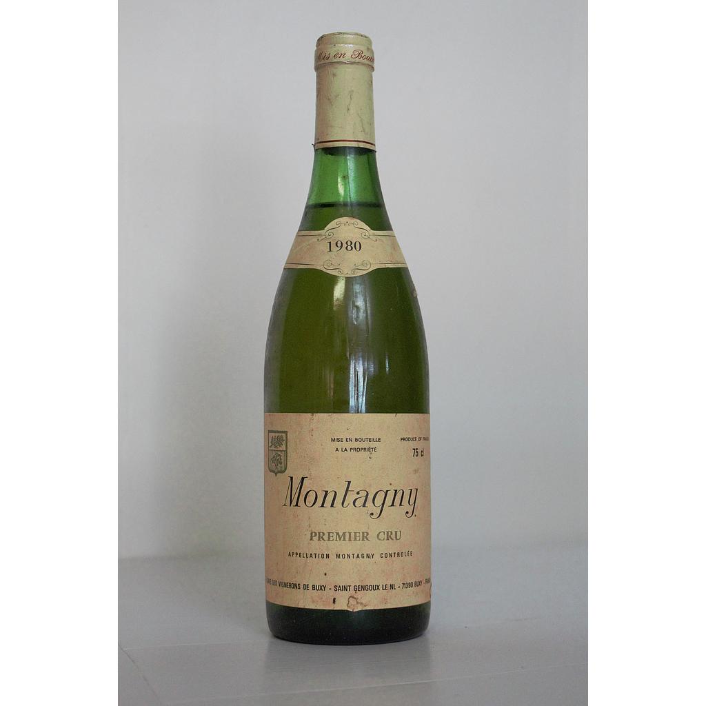Vignerons de Buxy - Montagny 1er Cru - Blanc - 1980 - 75cl