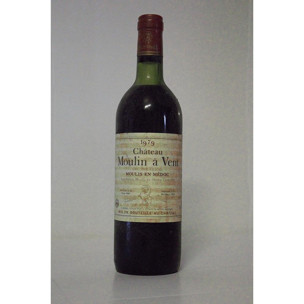 Chateau Moulin à vent - Moulis - cru bourgeois - 1979 - 75cl