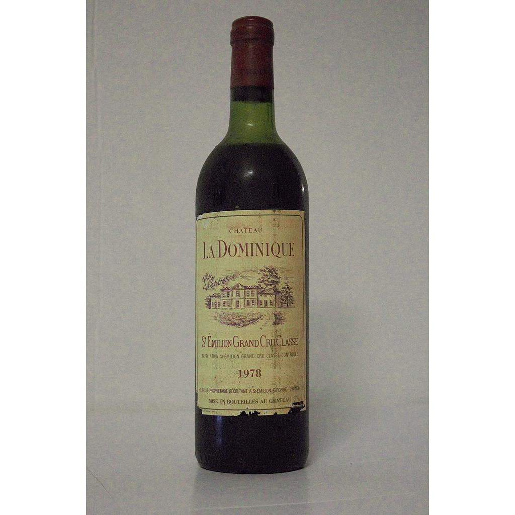 Chateau La Dominique - St Emilion GCC - 1978 - 75cl