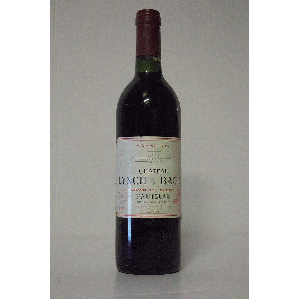 Chateau Lynch Bages - Pauillac - 5ème GCC - 1986 - 75 cl