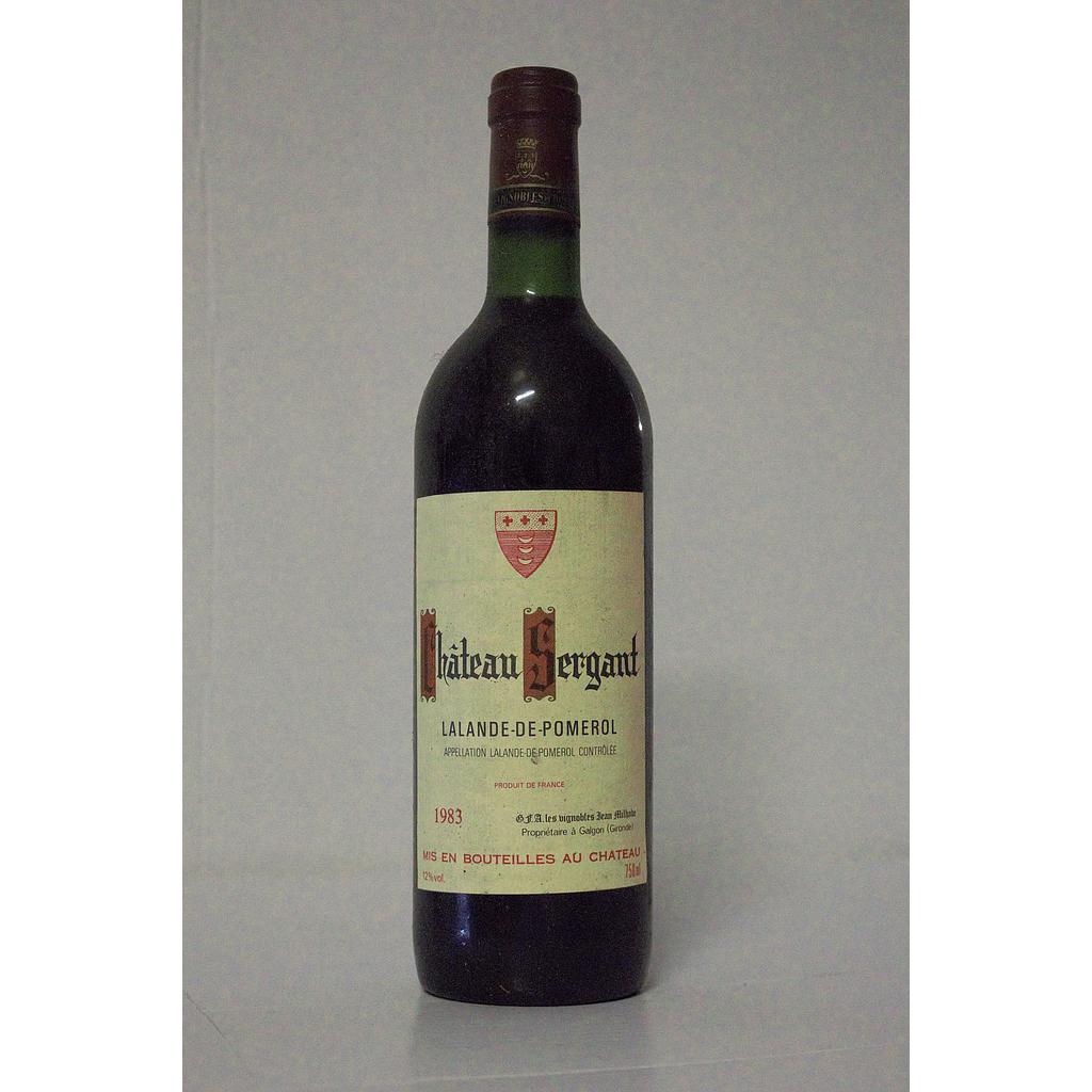 Chateau Sergeant - Lalande de Pomerol - 1983 - 75cl