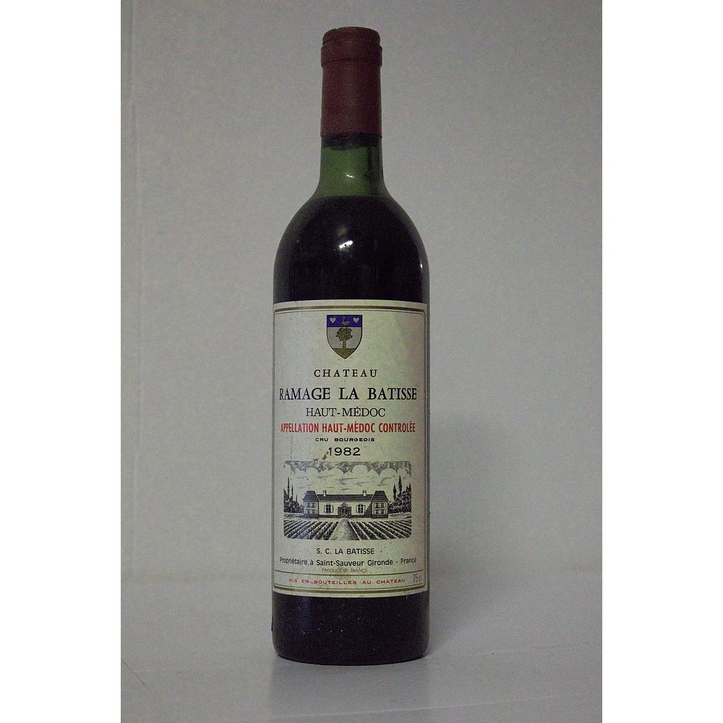 Château Ramage la Batisse - Haut Médoc - Cru Bourgeois - 1982 - 75cl