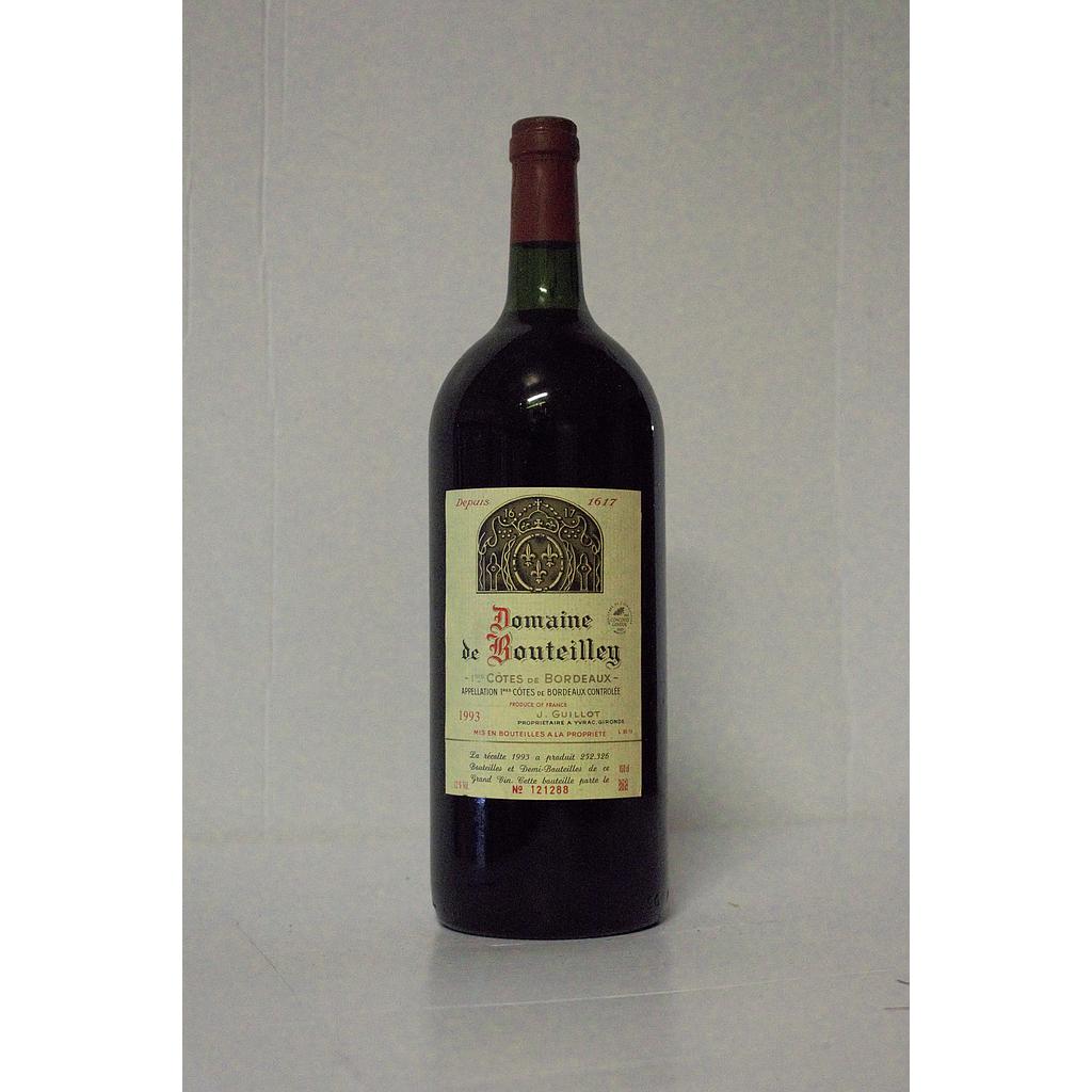 Château de Bouteilley - 1ères côtes de Bordeaux - 1993 - 150cl