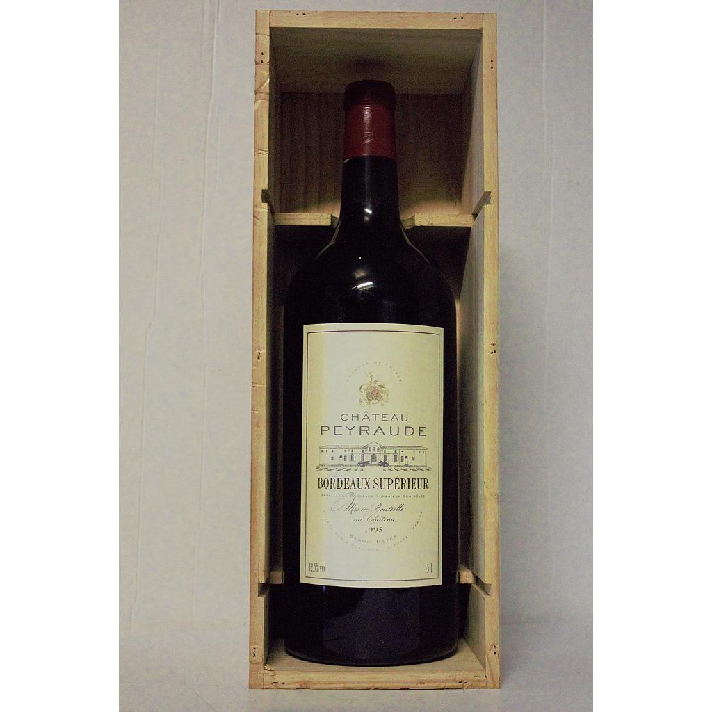 Château Peyraude - Bordeaux Supérieur - 1995 - Jéroboam (3L)