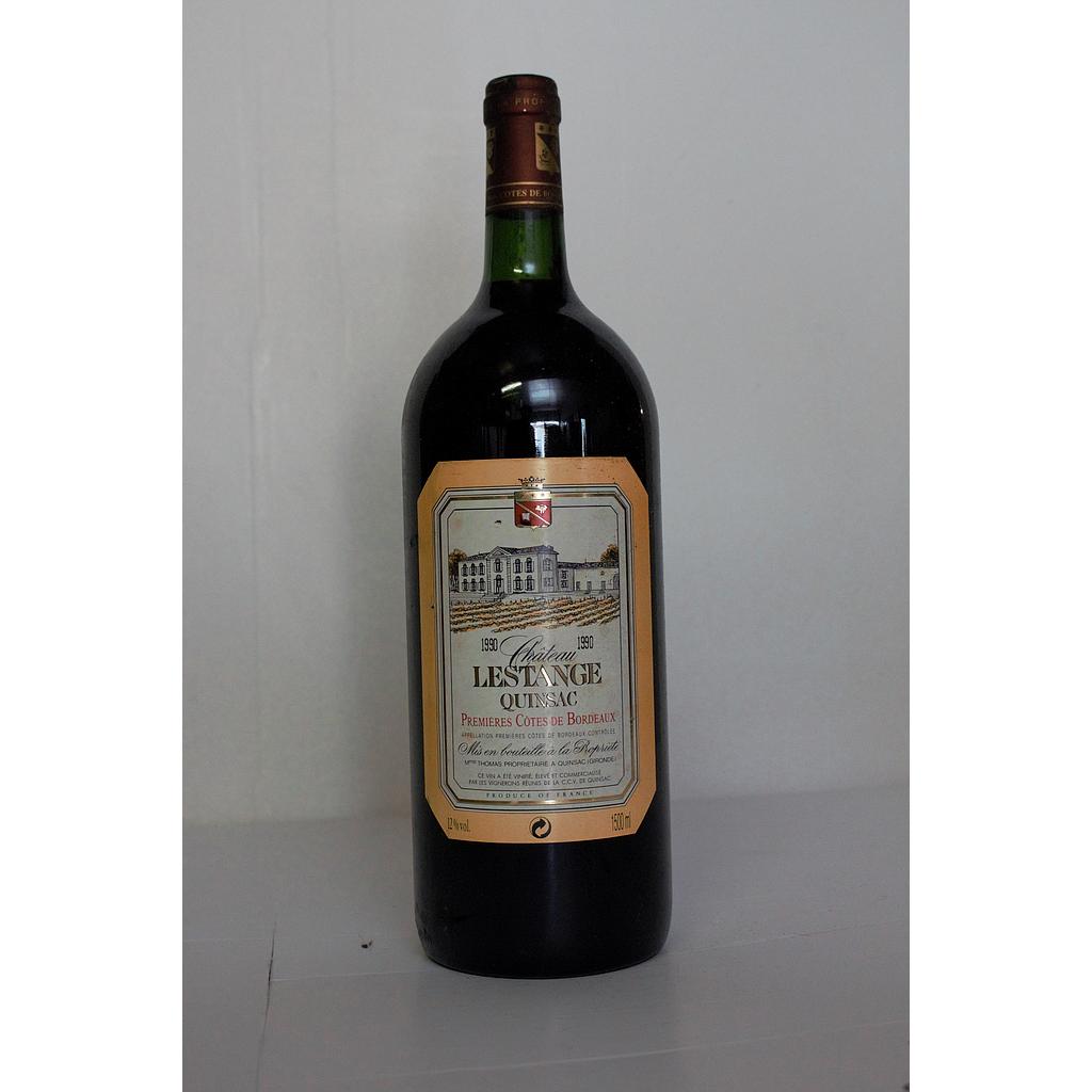 Château Lestange Quinsac - 1ères côtes de Bordeaux - 1990 - 150cl