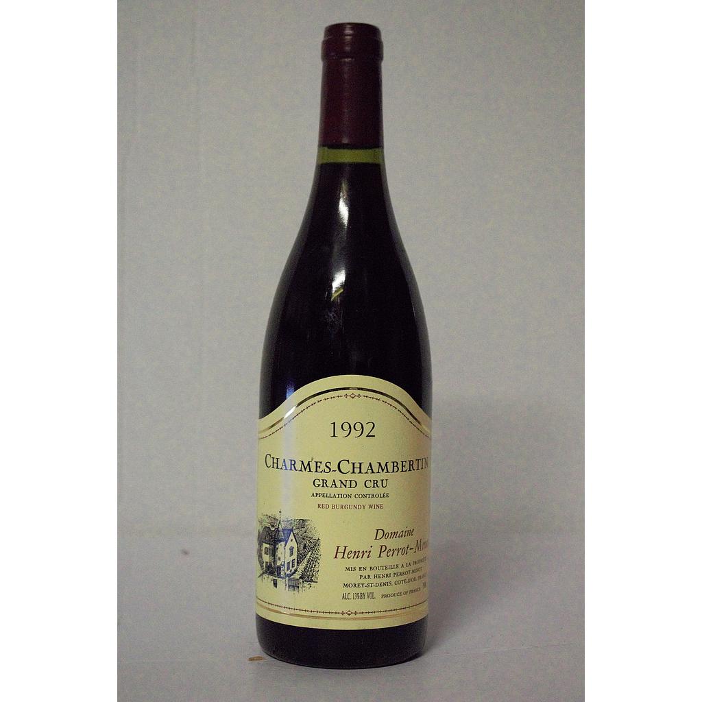 Domaine Henri Perrot Minot - Charmes-Chambertin Grand cru - 1992 - 75cl