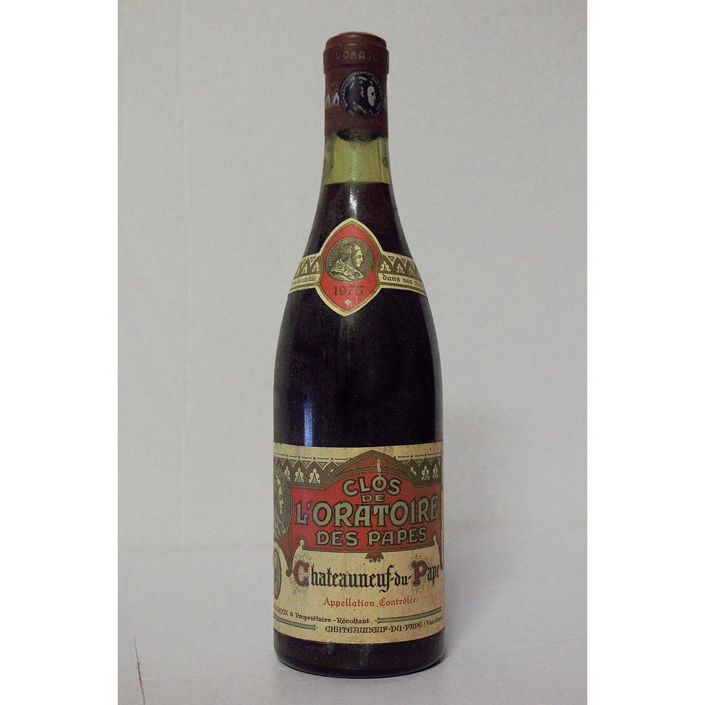 Clos de l'Oratoire des Papes - Chateauneuf du Pape rouge - 1975 - 75 cl