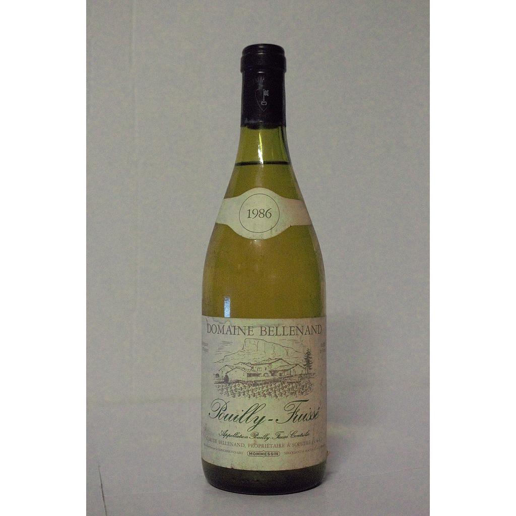 Domaine Bellenand - Pouilly Fuissé - 1986 - 75cl