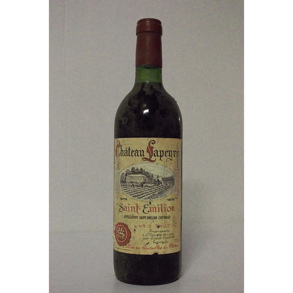 Chateau Lapeyre - Saint Emilion GC -1975 - 75cl