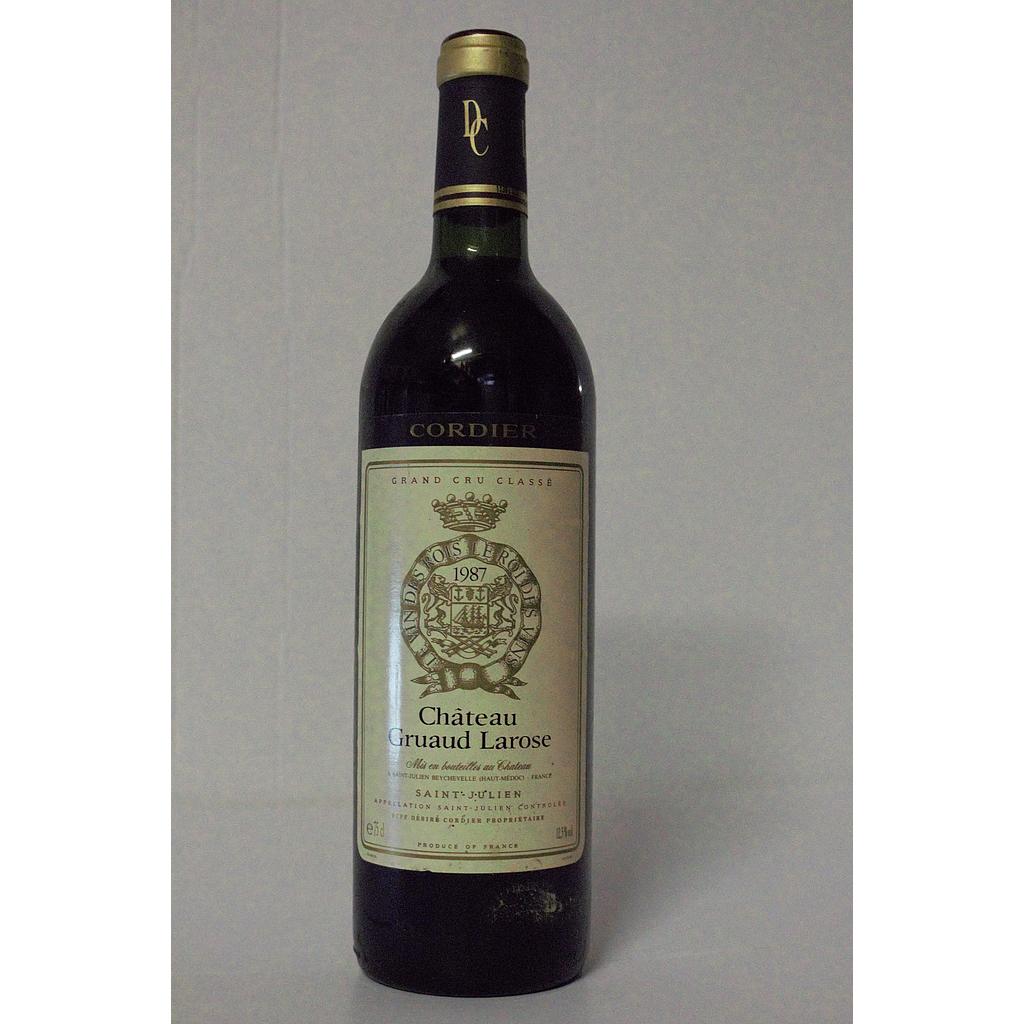 Chateau Gruaud Larose - Saint Julien - GCC - 1987 - 75cl