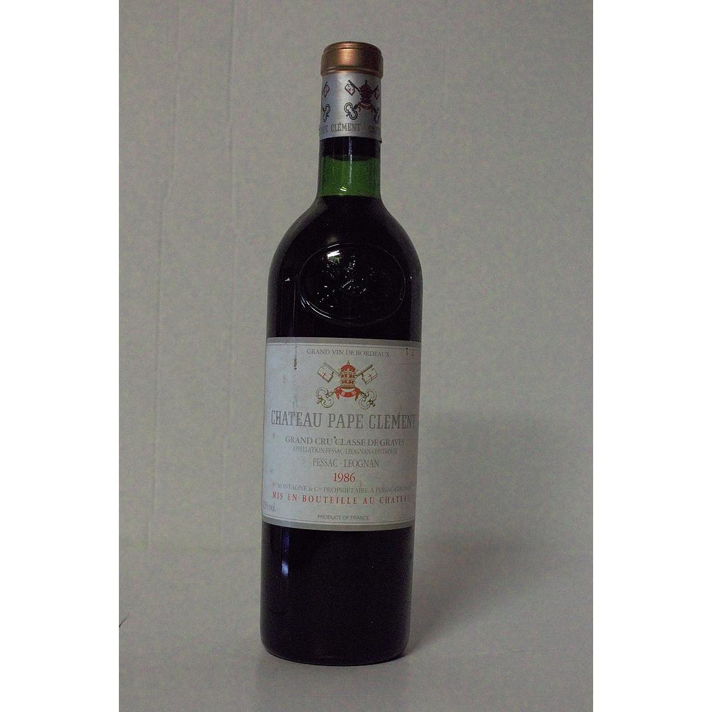 Chateau Pape Clément - Graves - GCC - 1986 - 75 cl