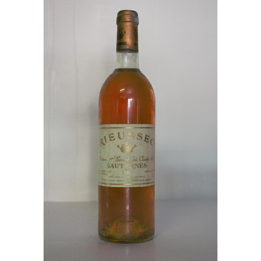 Château Rieussec 1981年