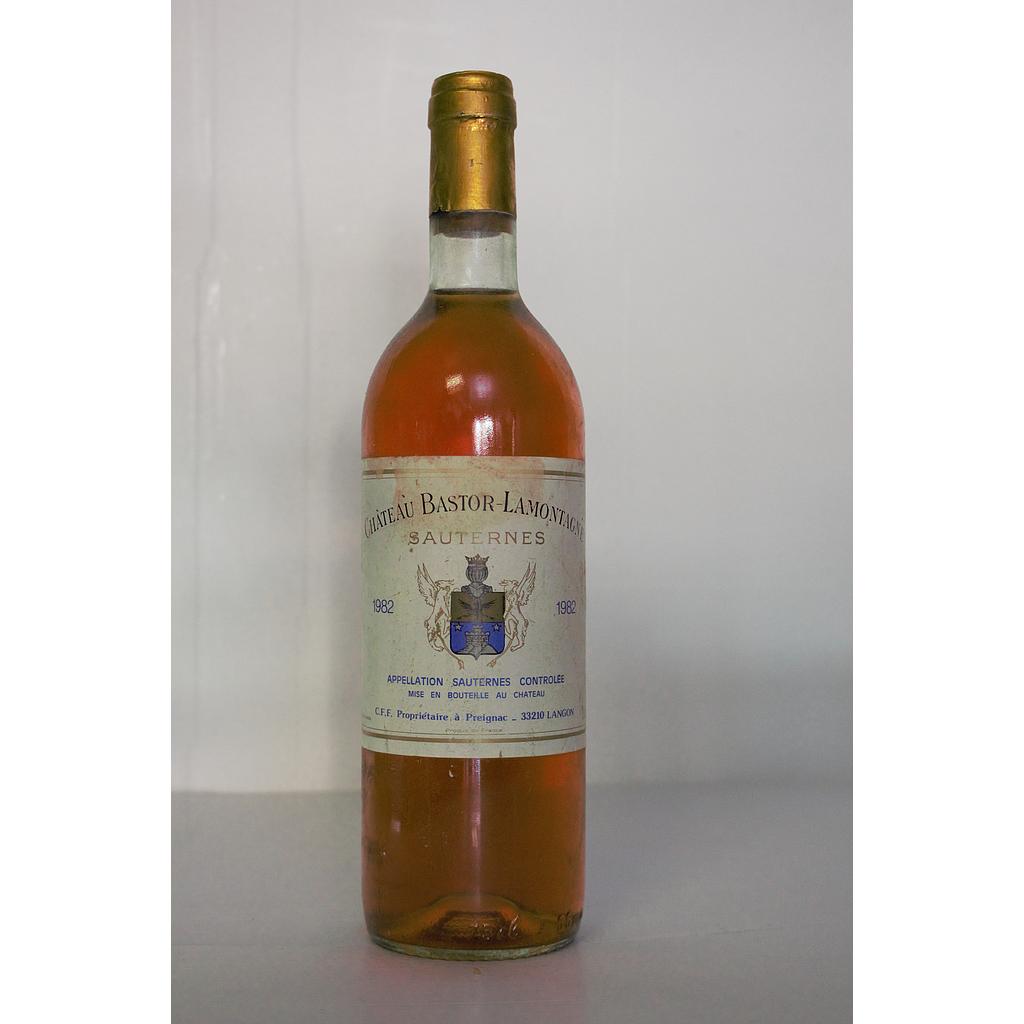 Château Bastor Lamontagne - Sauternes - 1982 - 75cl